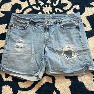Loft denim jean shorts